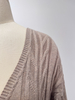 Nahtloses Strick-Maxikleid