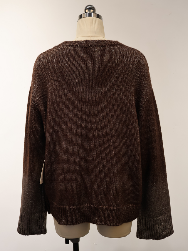 Pull &agrave; col rond pour femme