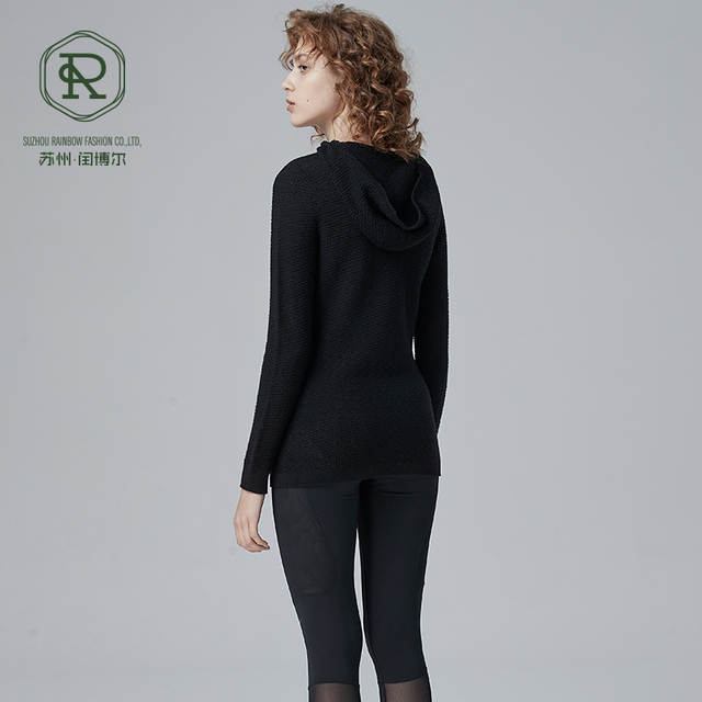 Sudadera con capucha para mujer SEAMLESS Thermolit calefacci&oacute;n OUTDOOR su&eacute;ter