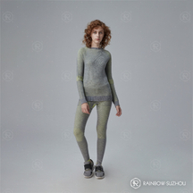 ENSEMBLE DE SKI AIR WARM COUCHE DE BASE SANS COUTURE
