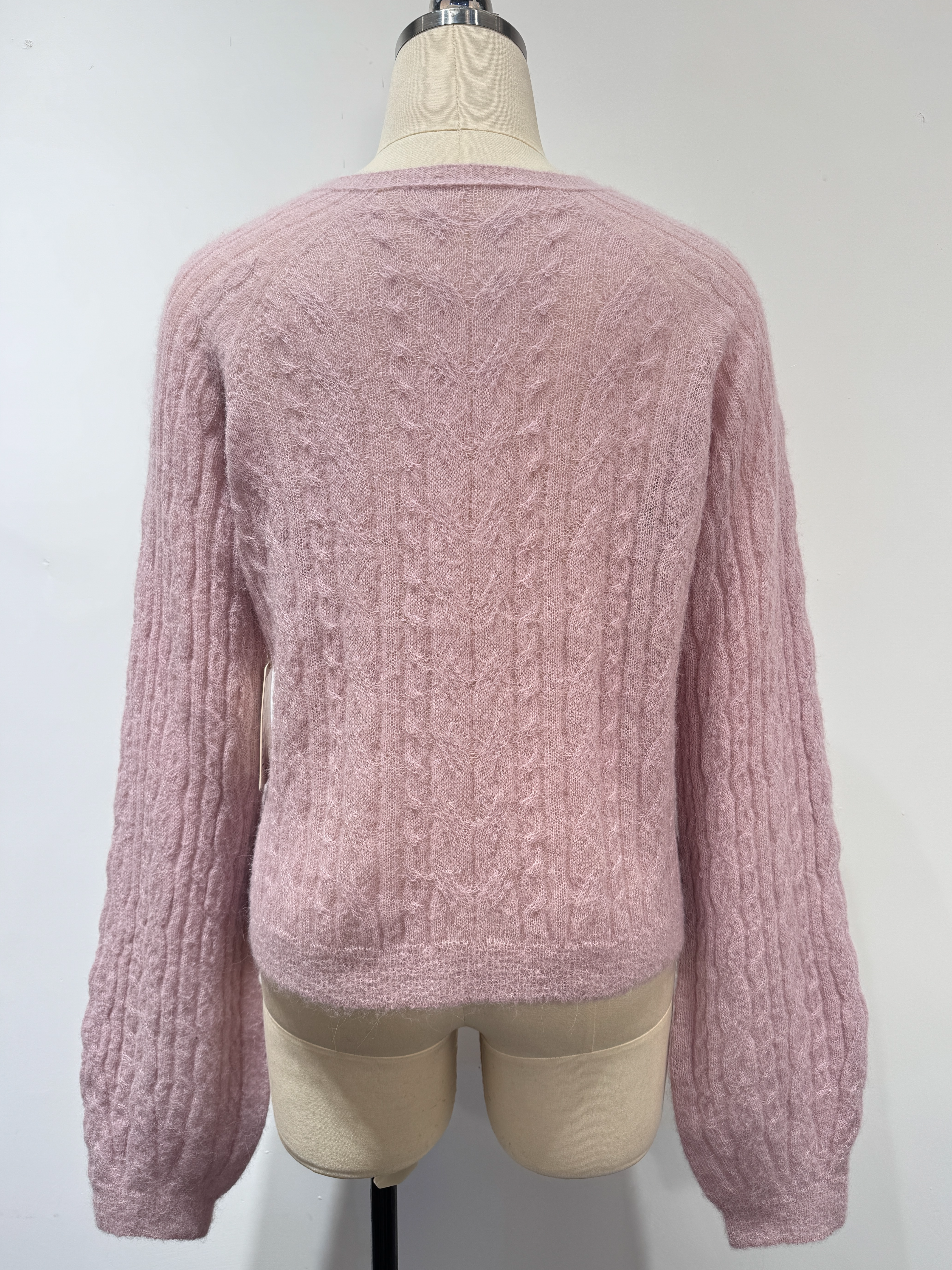 Jersey de punto trenzado sin costuras