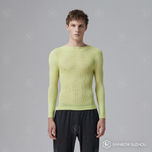 Funktioneller nahtloser Herrenpullover