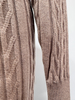 Nahtloses Strick-Maxikleid